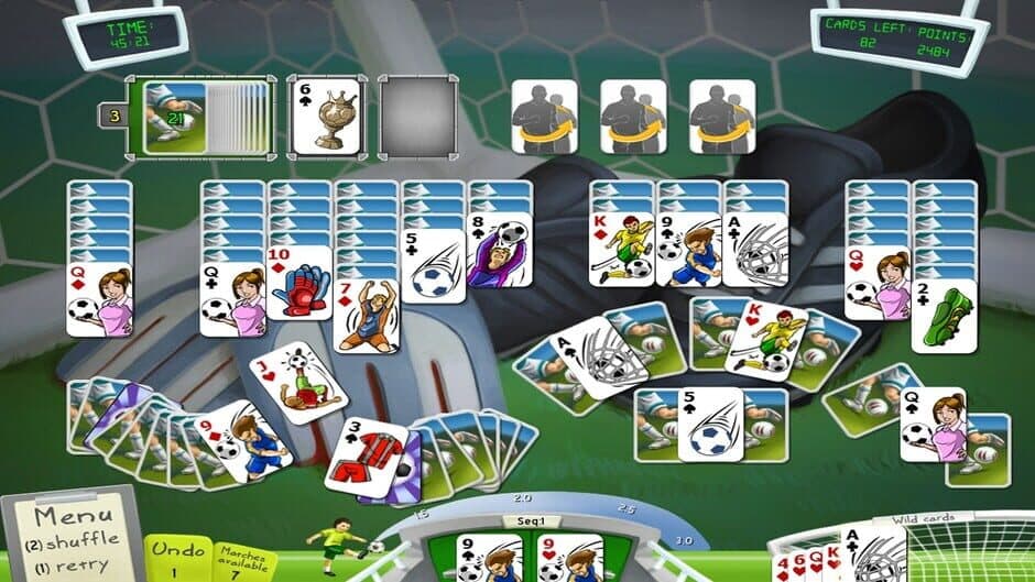 Скриншот 3 из Soccer Cup Solitaire