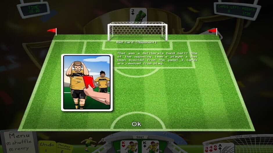 Скриншот 4 из Soccer Cup Solitaire