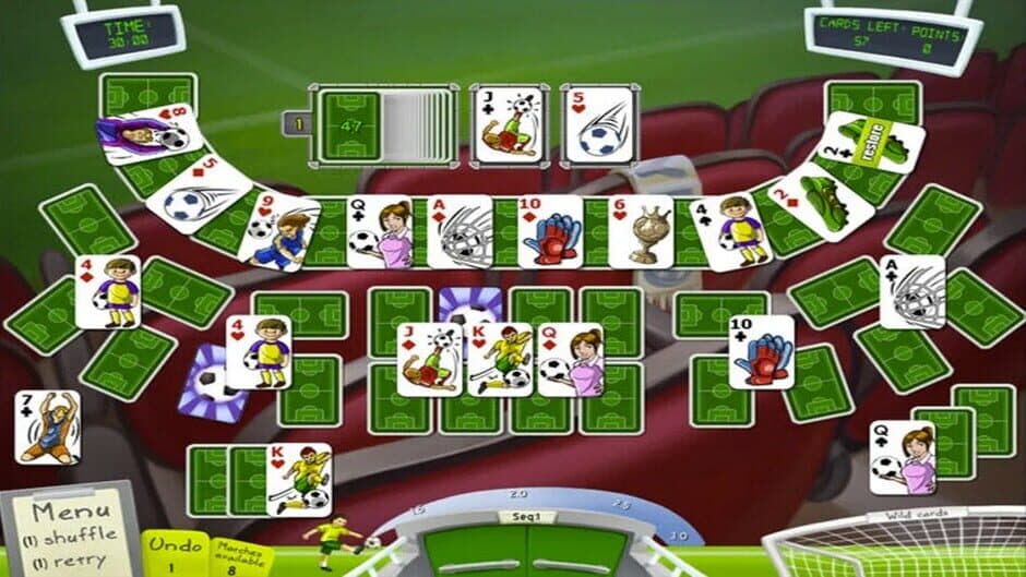 Скриншот 5 из Soccer Cup Solitaire