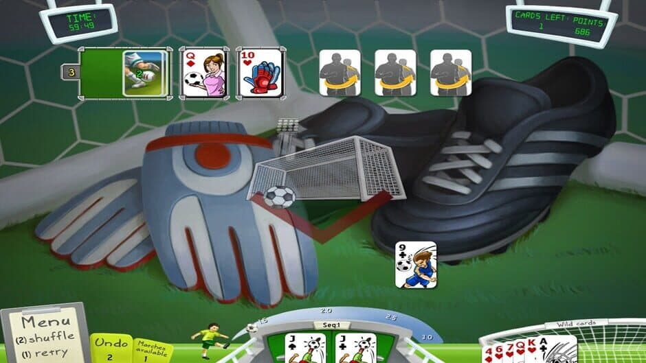 Скриншот 6 из Soccer Cup Solitaire