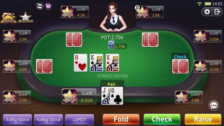 Скриншот 2 из Poker Master