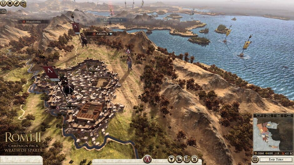 Скриншот 1 из Total War: Rome II - Campaign Pack: Wrath of Sparta