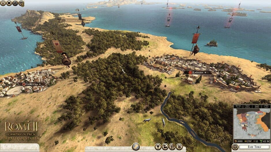 Скриншот 4 из Total War: Rome II - Campaign Pack: Wrath of Sparta