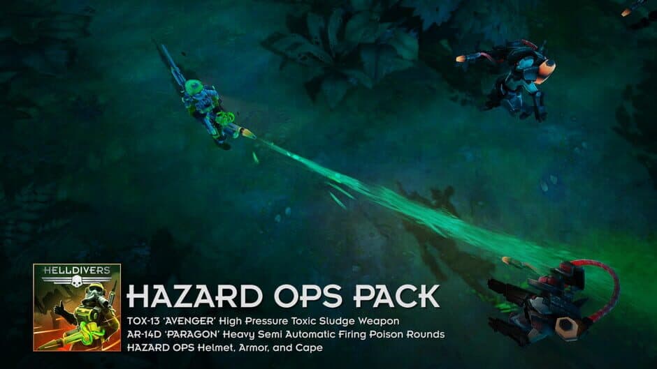 Скриншот 1 из Helldivers: Hazard Ops Pack
