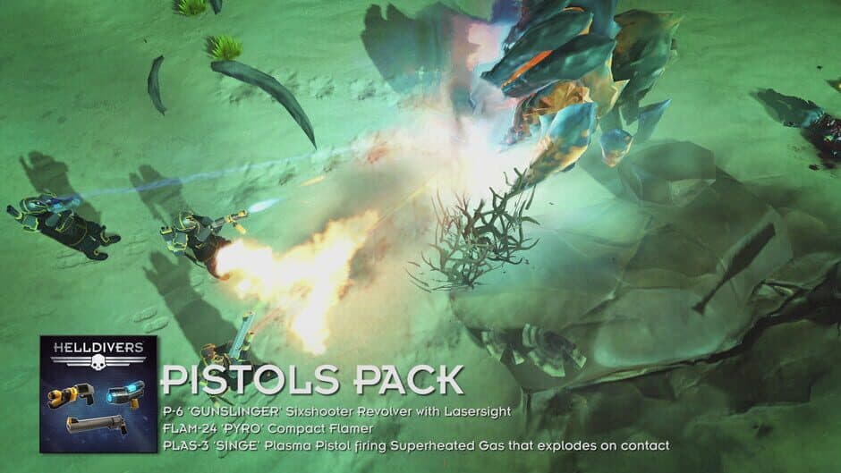 Скриншот 2 из Helldivers: Pistols Perk Pack