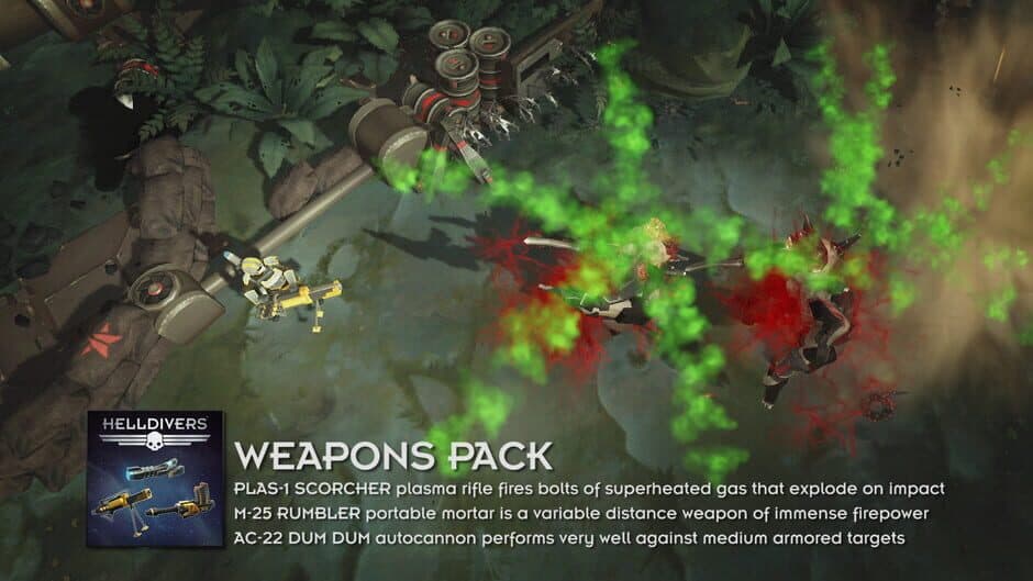 Скриншот 3 из Helldivers: Weapons Pack
