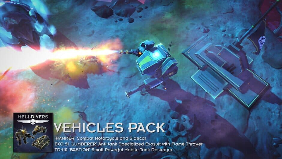 Скриншот 3 из Helldivers: Vehicles Pack