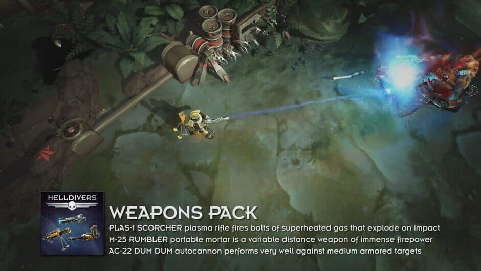 Скриншот 4 из Helldivers: Weapons Pack