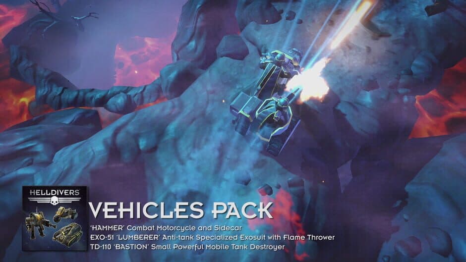 Скриншот 4 из Helldivers: Vehicles Pack