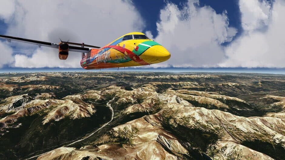 Скриншот 1 из Aerofly FS 2 Flight Simulator: USA Colorado