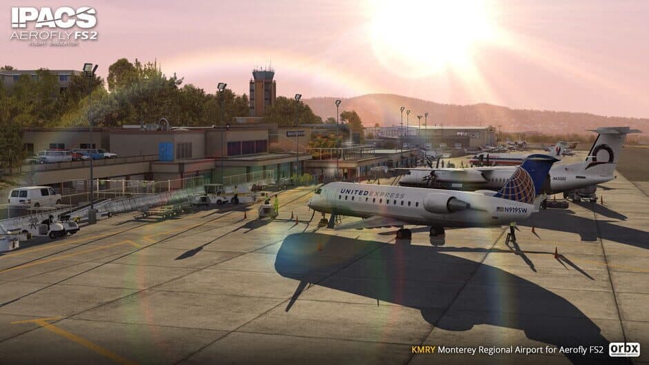 Скриншот 1 из Aerofly FS 2 Flight Simulator: Orbx - Monterey Regional Airport