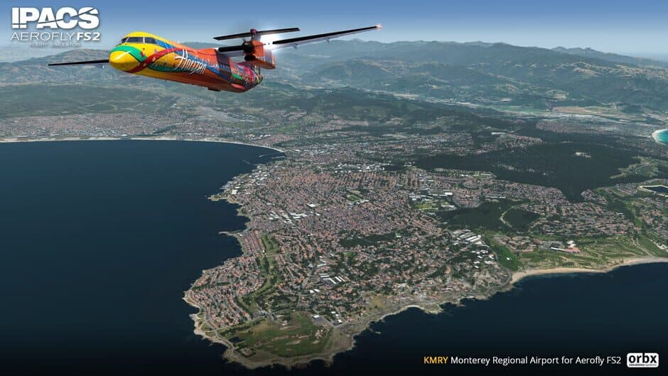 Скриншот 10 из Aerofly FS 2 Flight Simulator: Orbx - Monterey Regional Airport