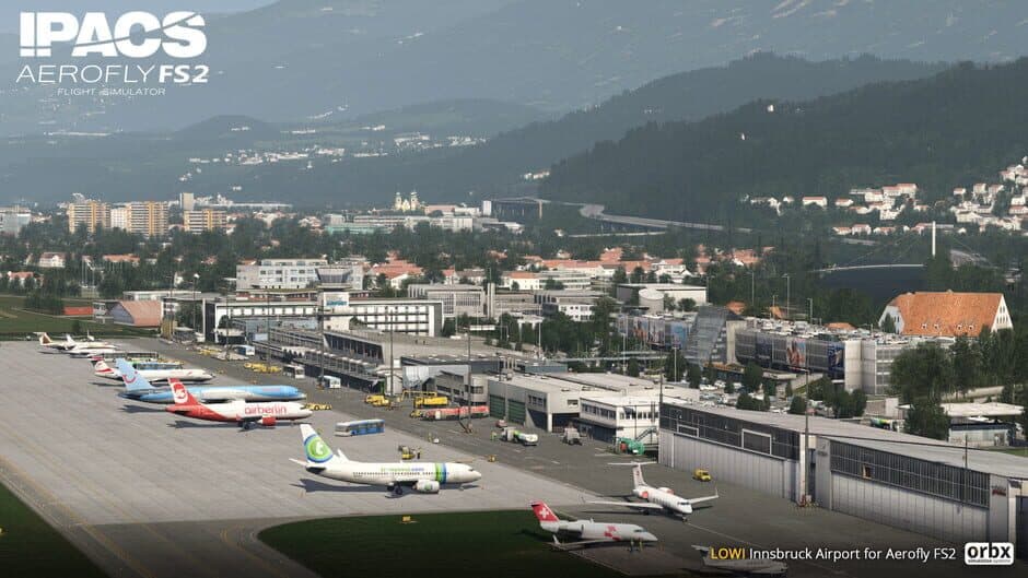 Скриншот 7 из Aerofly FS 2 Flight Simulator: Orbx - Innsbruck Airport
