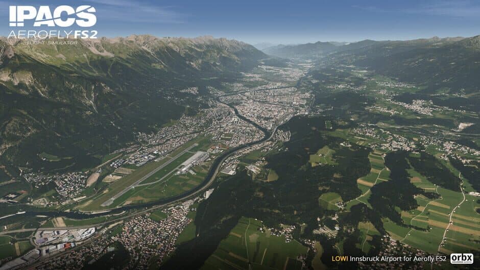 Скриншот 6 из Aerofly FS 2 Flight Simulator: Orbx - Innsbruck Airport