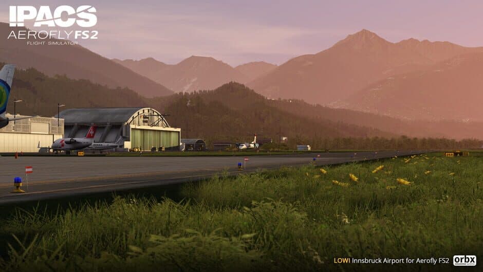 Скриншот 4 из Aerofly FS 2 Flight Simulator: Orbx - Innsbruck Airport