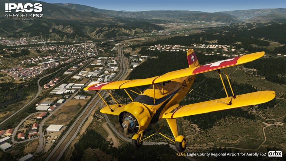 Скриншот 10 из Aerofly FS 2 Flight Simulator: Orbx - Eagle County Colorado