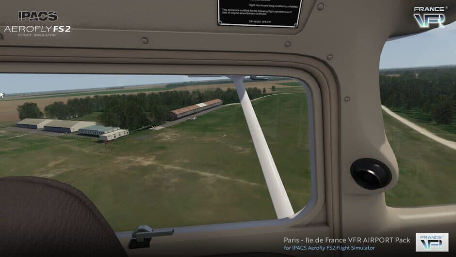 Скриншот 9 из Aerofly FS 2 Flight Simulator: France VFR - Paris-Ile-de-France Airport Pack