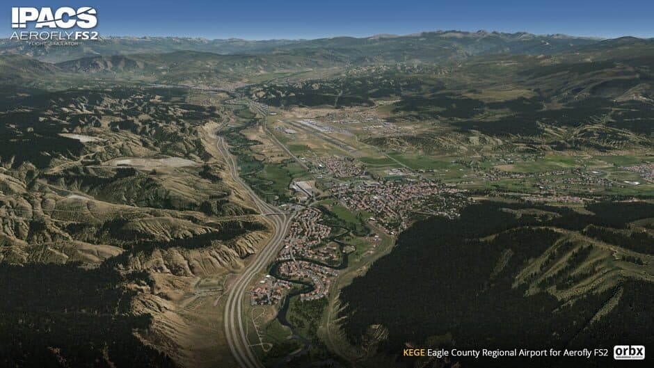 Скриншот 9 из Aerofly FS 2 Flight Simulator: Orbx - Eagle County Colorado