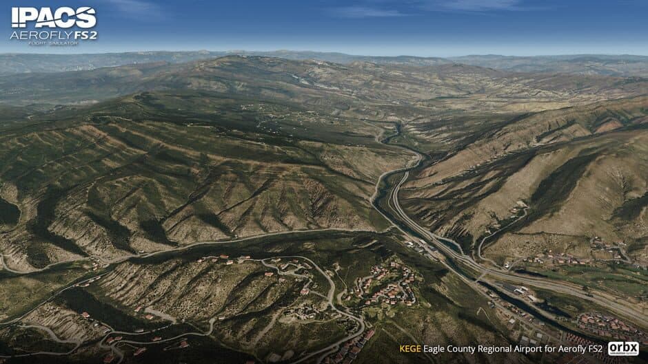 Скриншот 4 из Aerofly FS 2 Flight Simulator: Orbx - Eagle County Colorado