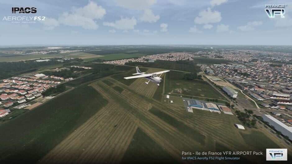 Скриншот 2 из Aerofly FS 2 Flight Simulator: France VFR - Paris-Ile-de-France Airport Pack
