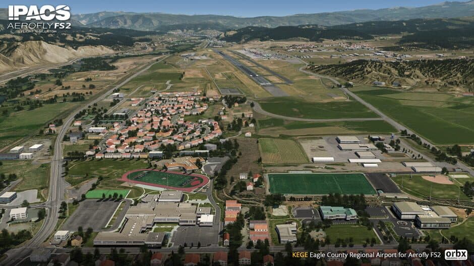 Скриншот 3 из Aerofly FS 2 Flight Simulator: Orbx - Eagle County Colorado