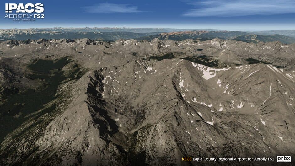 Скриншот 1 из Aerofly FS 2 Flight Simulator: Orbx - Eagle County Colorado