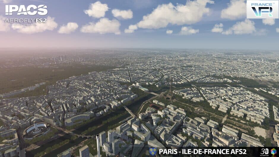 Скриншот 9 из Aerofly FS 2 Flight Simulator: France VFR - Paris-Ile-de-France