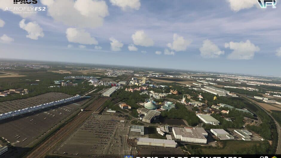 Скриншот 1 из Aerofly FS 2 Flight Simulator: France VFR - Paris-Ile-de-France