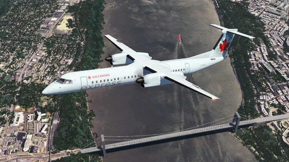 Скриншот 1 из Aerofly FS 2 Flight Simulator: Q400