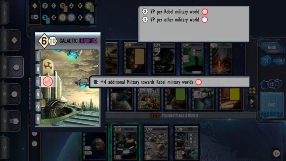 Скриншот 2 из Race for the Galaxy: Rebel vs. Imperium