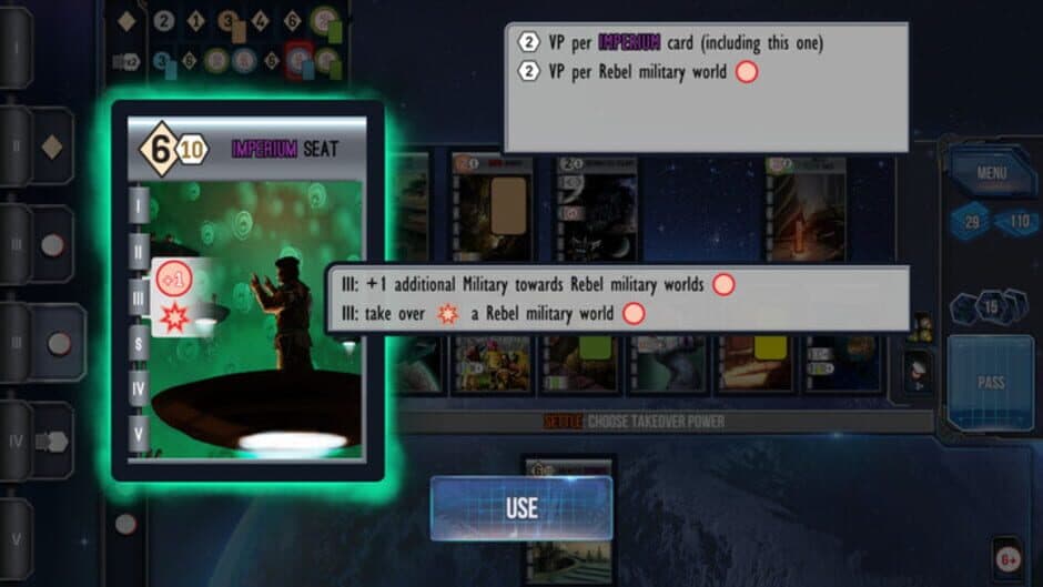 Скриншот 3 из Race for the Galaxy: Rebel vs. Imperium