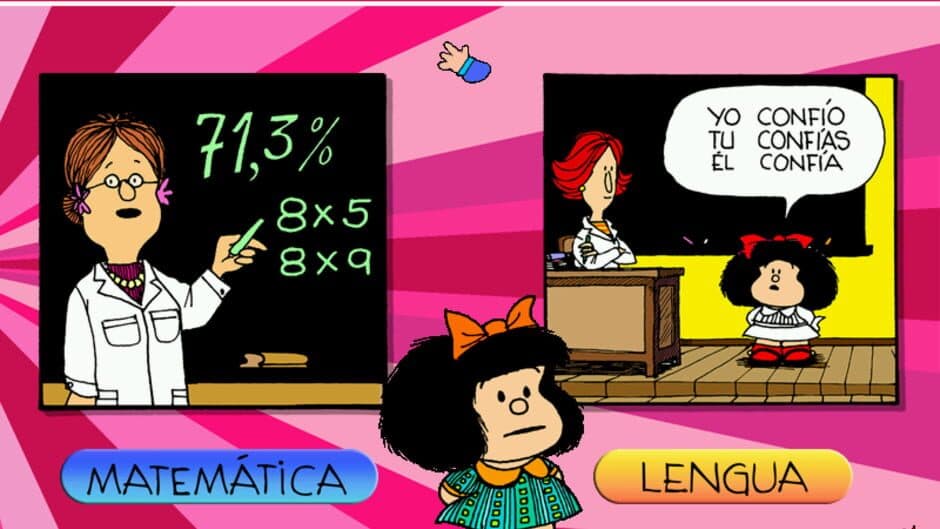 Скриншот 1 из Mafalda: Jugando con Números y Palabras