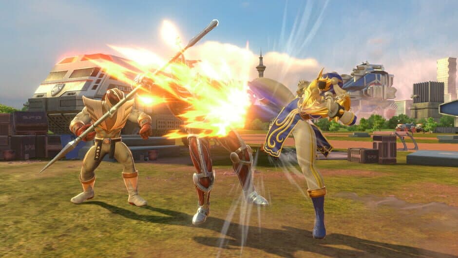 Скриншот 1 из Power Rangers: Battle for the Grid - Chun-Li Blue Phoenix Ranger