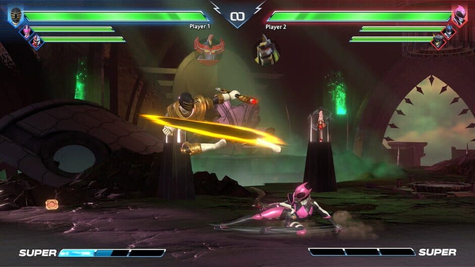 Скриншот 2 из Power Rangers: Battle for the Grid - Trey of Triforia: Gold Zeo Ranger