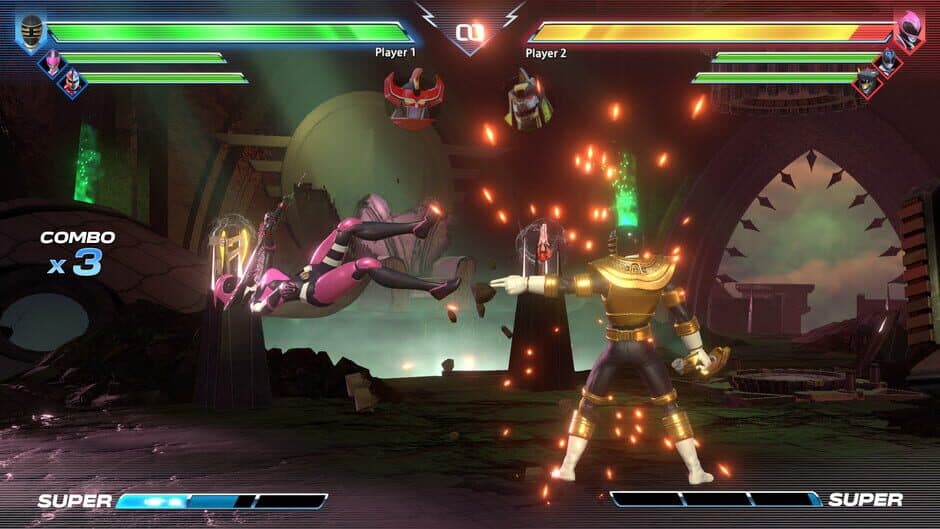 Скриншот 4 из Power Rangers: Battle for the Grid - Trey of Triforia: Gold Zeo Ranger