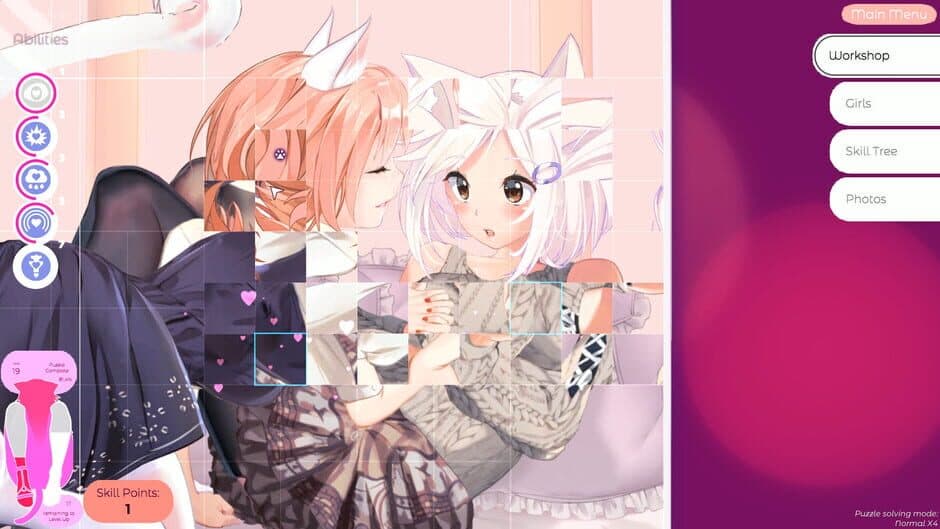 Скриншот 8 из Hentai Mosaique Neko Waifus