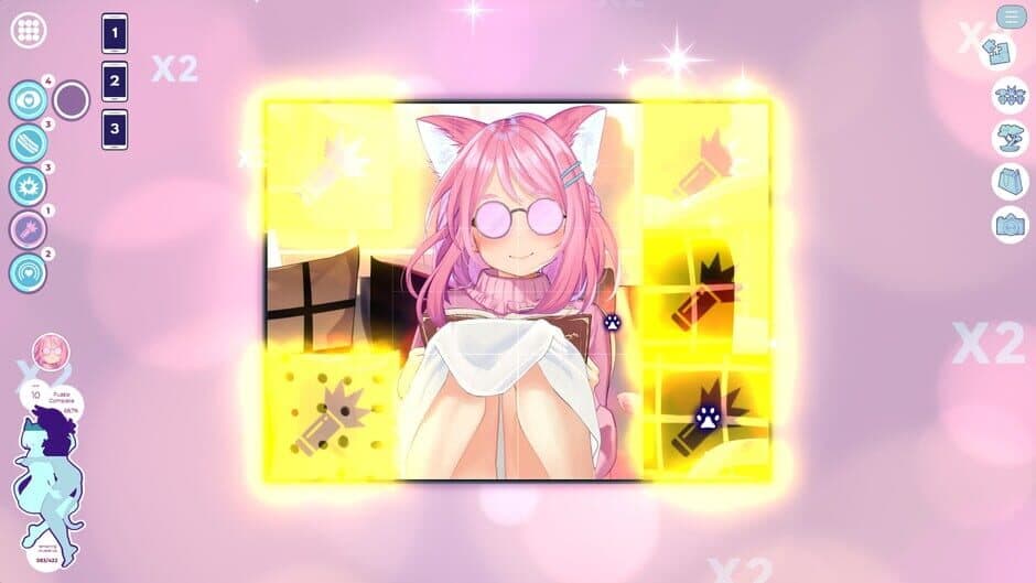 Скриншот 4 из Mosaique Neko Waifus 4
