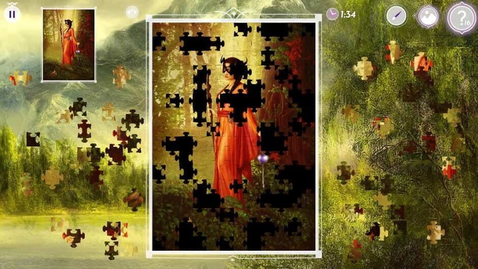 Скриншот 2 из Dark Fantasy 2: Jigsaw Puzzle