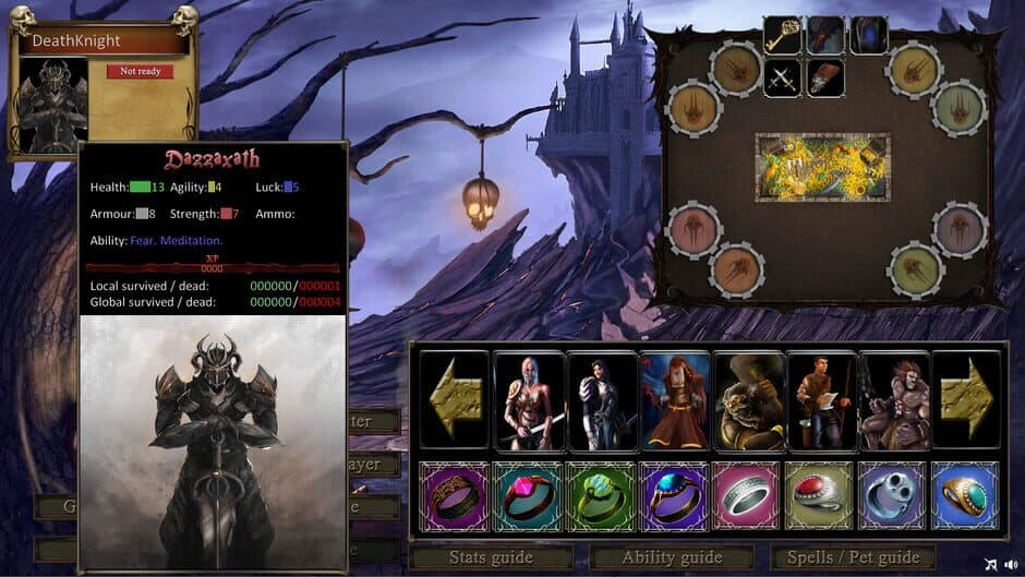 Скриншот 1 из Castle Explorer: Heroes and rings