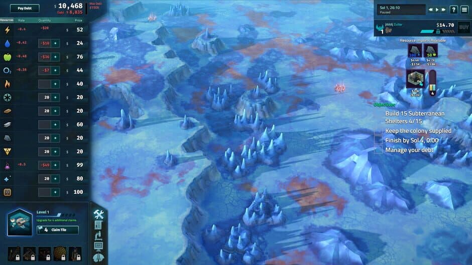 Скриншот 1 из Offworld Trading Company: The Europa Wager Expansion