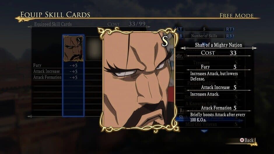 Скриншот 1 из Arslan: The Warriors of Legend - Skill Card Set 1