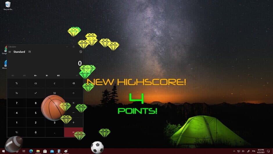 Скриншот 3 из Overlay Balls & Mouse Tails