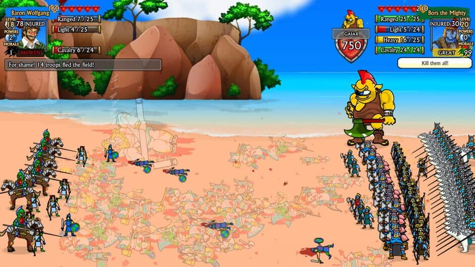 Скриншот 12 из Swords and Sandals Crusader Redux