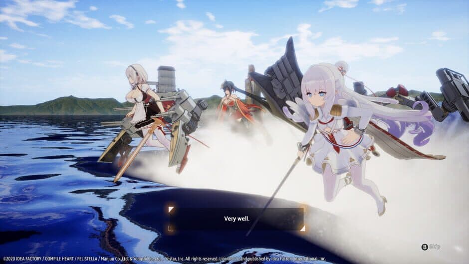 Скриншот 1 из Azur Lane: Crosswave - Le Malin