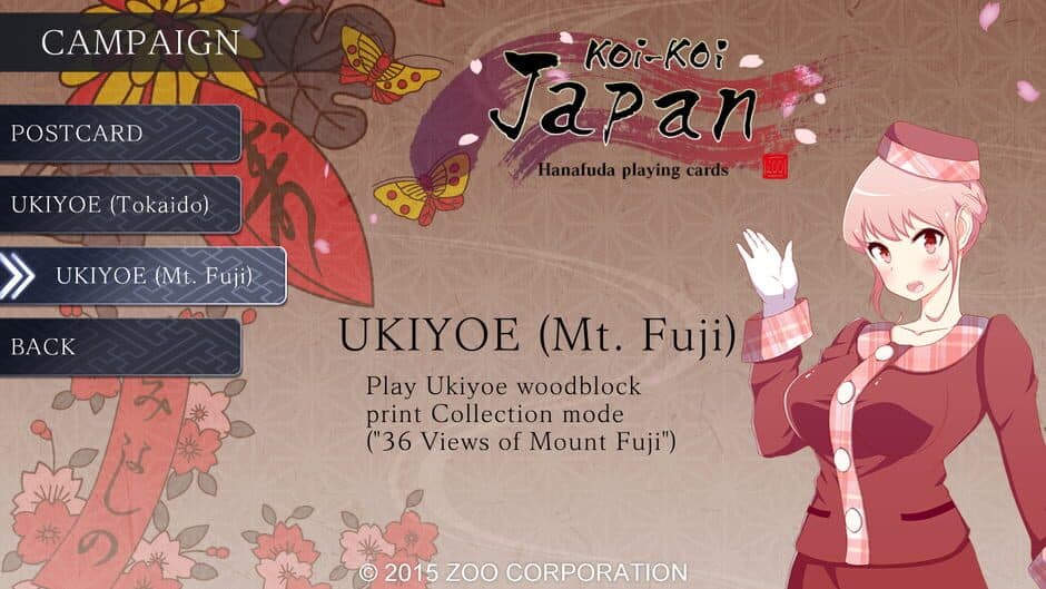 Скриншот 1 из Koi-Koi Japan: Ukiyoe Tours Vol.2