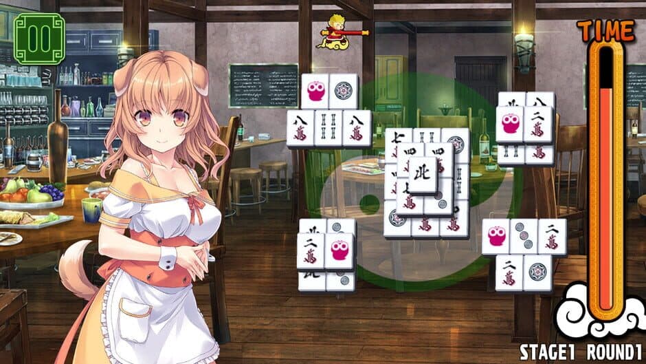 Скриншот 1 из Pretty Girls Mahjong Solitaire: Green