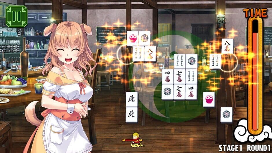 Скриншот 2 из Pretty Girls Mahjong Solitaire: Green