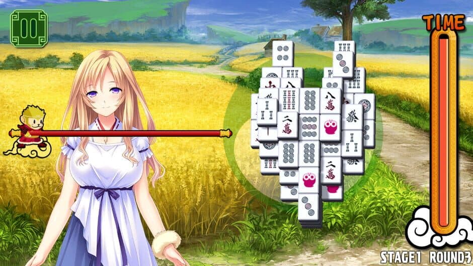 Скриншот 5 из Pretty Girls Mahjong Solitaire: Green