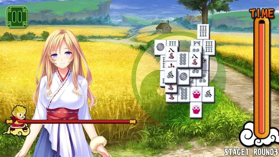 Скриншот 6 из Pretty Girls Mahjong Solitaire: Green