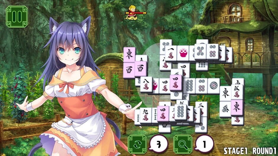 Скриншот 7 из Pretty Girls Mahjong Solitaire: Green